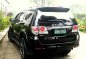 Black Toyota Fortuner 2012 SUV Automatic for sale in Manila-1