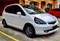 Pearl White Honda Jazz for sale in Quezon -1