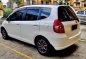 Pearl White Honda Jazz for sale in Quezon -7