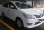 Pearl White Toyota Innova for sale in Manila-1