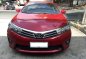 Red Toyota Corolla Altis 2014 for sale in Makati-0