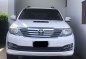 Pearl White Toyota Fortuner for sale in Manila-0