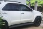 Pearl White Toyota Fortuner for sale in Manila-5