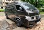 Sell Black 2017 Nissan NV350 Urvan in Muntinlupa-0