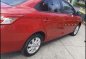 Red Toyota Vios 2017 for sale in Manila-1