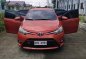 Sell Orange 2016 Toyota Vios in Quezon-0