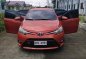 Sell Orange 2016 Toyota Vios in Quezon-1