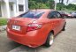 Sell Orange 2016 Toyota Vios in Quezon-2