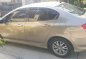 Beige Honda City 2010 Sedan at 95000 km for sale in Manila-3