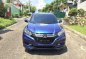 Blue Honda Hr-V 2017 for sale in Quezon City-0