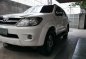 Pearl White Toyota Fortuner 2007 for sale in Manila-1