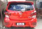Sell Red 2018 Toyota Wigo in Tuguegarao-0