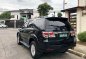 Black Toyota Fortuner 2012 for sale in Manila-1