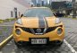 Yellow Nissan Juke 2016 for sale in Manila-0