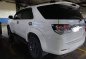 White Toyota Fortuner 2015 for sale in Manila-1