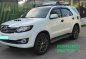 Pearl White Toyota Fortuner 2015 for sale in Orani-8