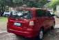 Red Toyota Innova 2012 for sale in Manila-5