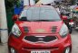 Red Kia Picanto 2015 for sale in Manila-0