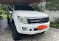 Selling White Ford Ranger XLT 2014 in Davao-0