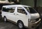 Pearl White Toyota Hiace Super Grandia 2013 for sale in Quezon City-0