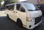 White Toyota Hiace 2017 for sale in Pasig City-1