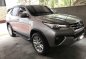 Silver Toyota Fortuner 2017 for sale in Lipa City-1