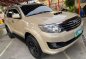 Selling Beige Toyota Fortuner 2013 in Parañaque-0