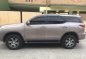 Silver Toyota Fortuner 2016 for sale in Manila-4