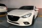 Pearlwhite Mazda 3 2015 for sale in Manila-0
