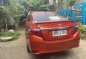 Orange Toyota Vios 2015 for sale in Valenzuela-1