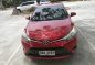 Red Toyota Vios 2015 for sale in San Antonio-0