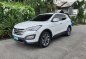 White Hyundai Santa Fe 2014 for sale in Cebu City-0