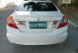 White Honda Civic 2012 -1