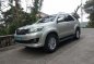 Silver Toyota Fortuner 2013 for sale in San Isidro-0