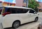 Selling Pearl White Toyota Alphard 2015 in Antipolo-7