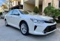 Pearl White Toyota Camry 2017-0