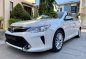 Pearl White Toyota Camry 2017-3