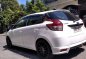  White Toyota Yaris 2015 -2