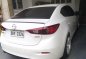 Pearl White Mazda 3 2016 -2