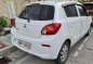 White Mitsubishi Mirage 2018 -3