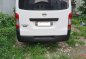 White Nissan Urvan 2016 -2