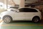 White Audi Q5 2015 -2