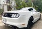 White Ford Mustang 2017-1