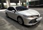 Pearl White Toyota Camry 2020-0