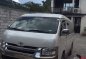 Selling White Toyota Hiace Super Grandia 2017 -7