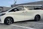 White Toyota Alphard 2019-2
