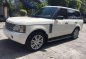  White Land Rover Range Rover Sport 2009 -0