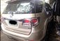 Silver Toyota Fortuner 2012-2