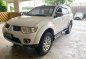 Pearl White Mitsubishi Montero 2013 -0