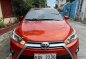 Sell Orange 2016 Toyota Yaris Hatchback at Automatic in  at 24600 in Malabon-6